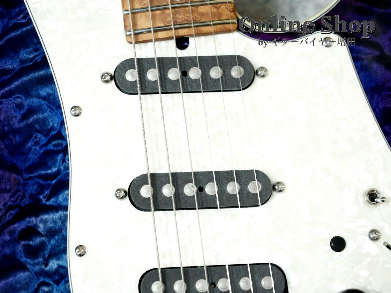 USED 2024 James Tyler USA Studio Elite QMT Blue / Purple Burst