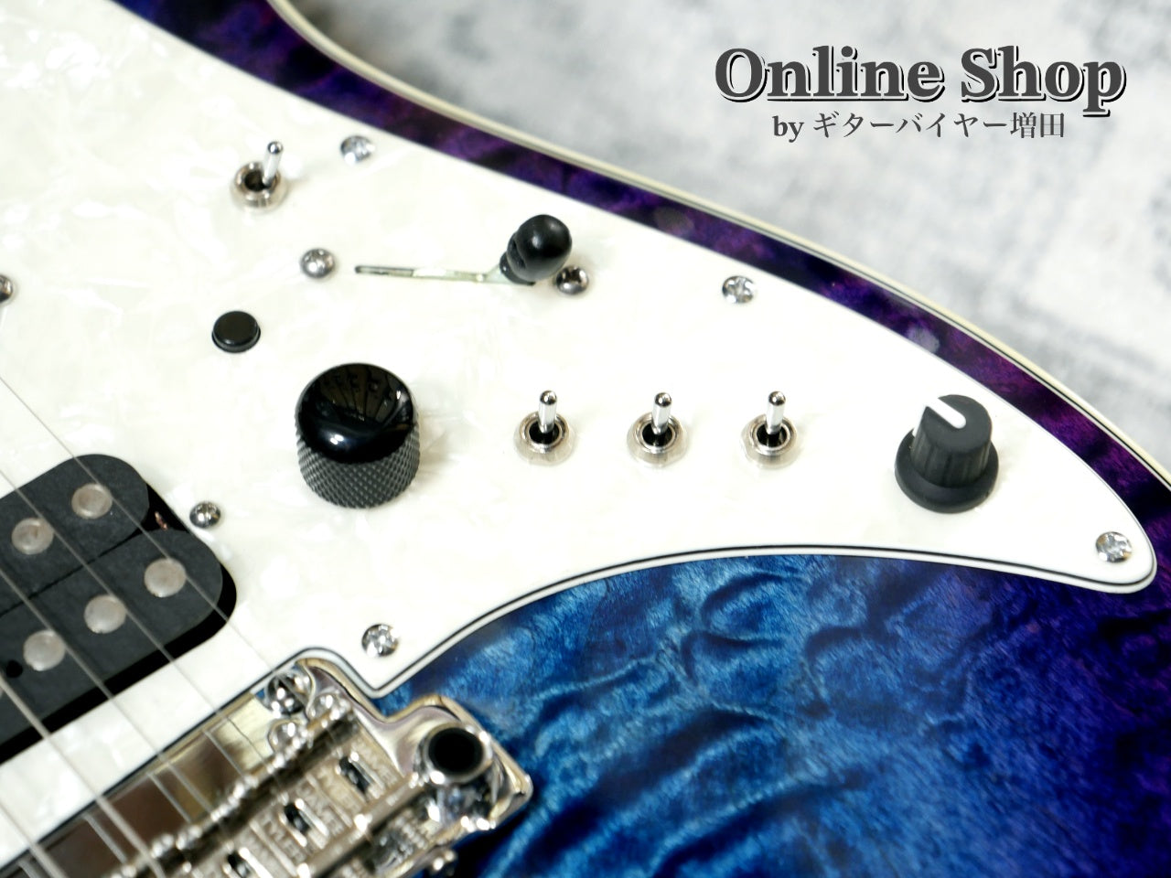 USED 2024 James Tyler USA Studio Elite QMT Blue / Purple Burst