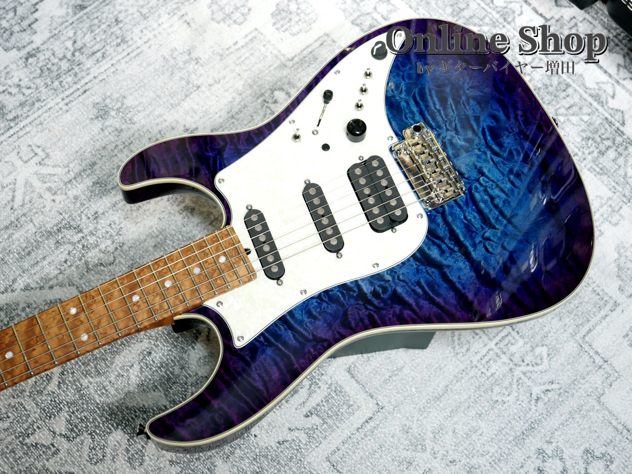 USED 2024 James Tyler USA Studio Elite QMT Blue / Purple Burst
