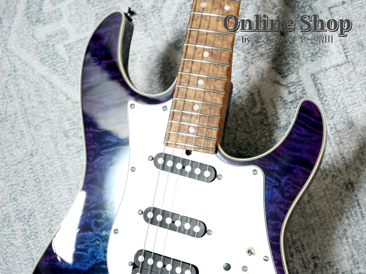 USED 2024 James Tyler USA Studio Elite QMT Blue / Purple Burst