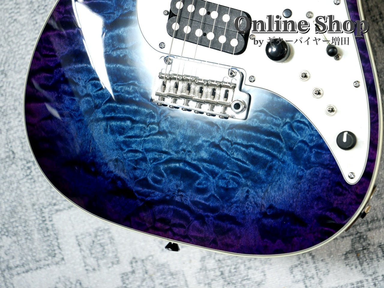 USED 2024 James Tyler USA Studio Elite QMT Blue / Purple Burst