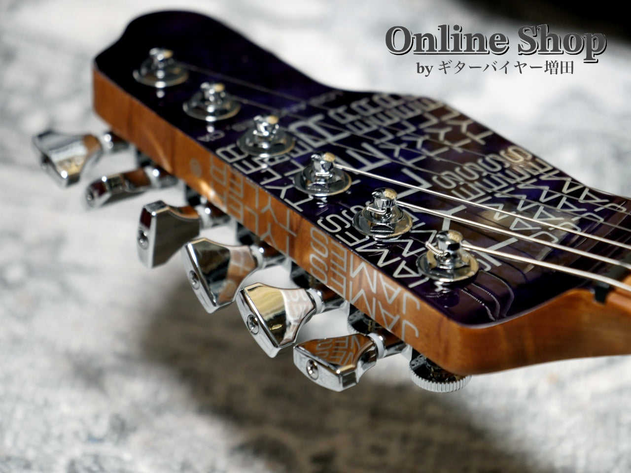 仕様変更！★Guild M-140★美品★セルロイドピックガード★オール単板 USED 2024 James Tyler USA Studio Elite QMT Blue / Purple Burst