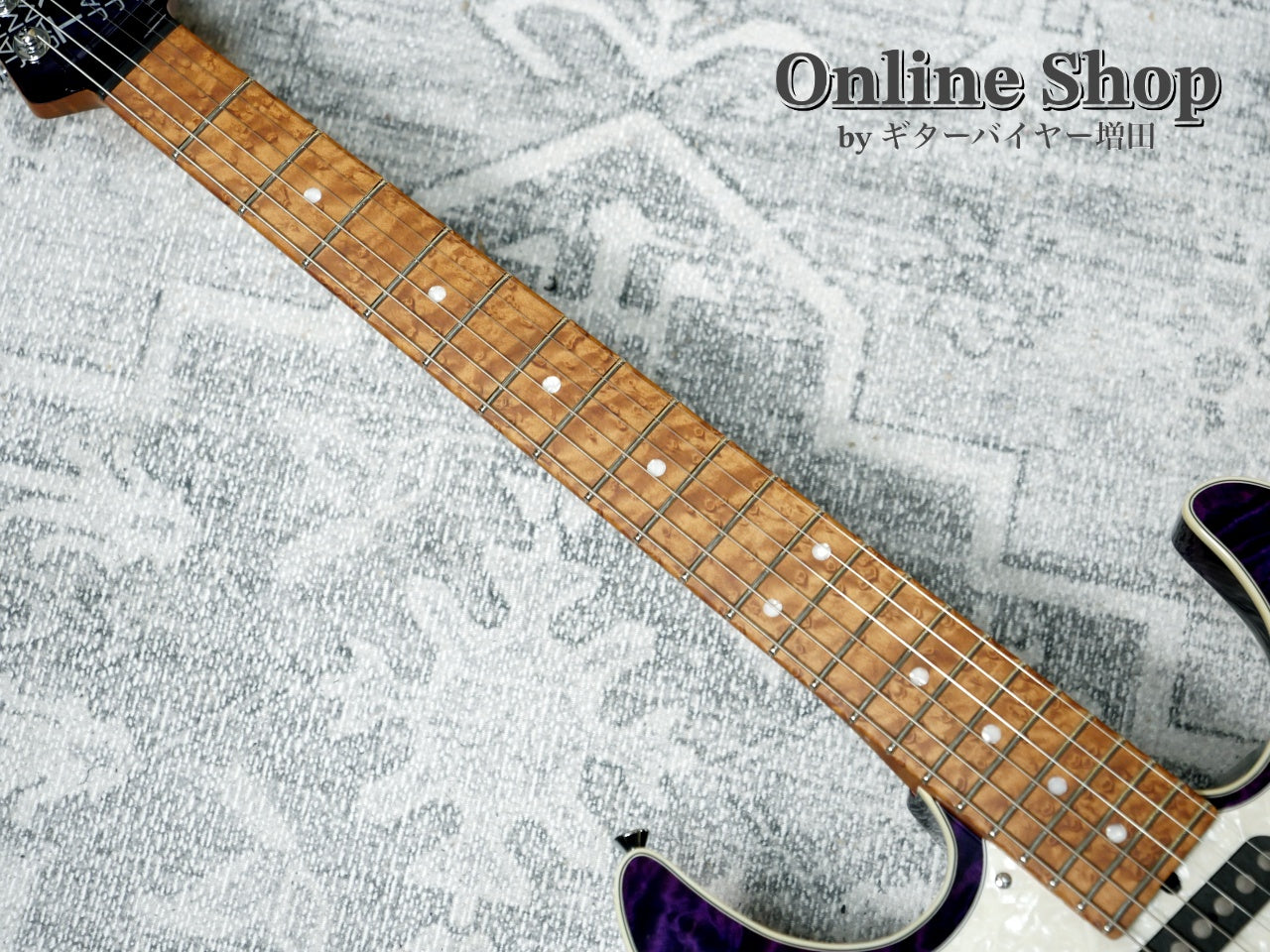 USED 2024 James Tyler USA Studio Elite QMT Blue / Purple Burst