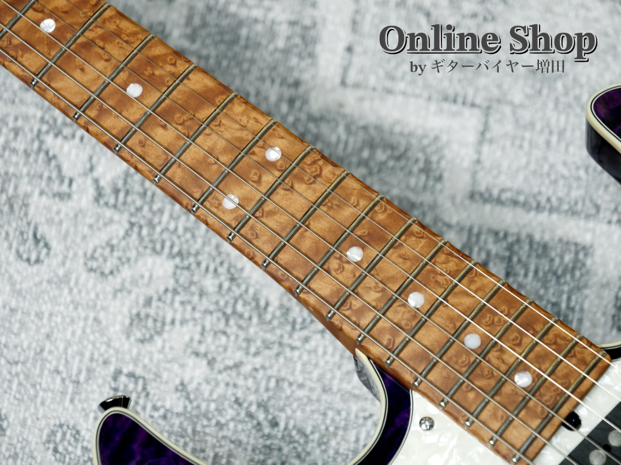 USED 2024 James Tyler USA Studio Elite QMT Blue / Purple Burst