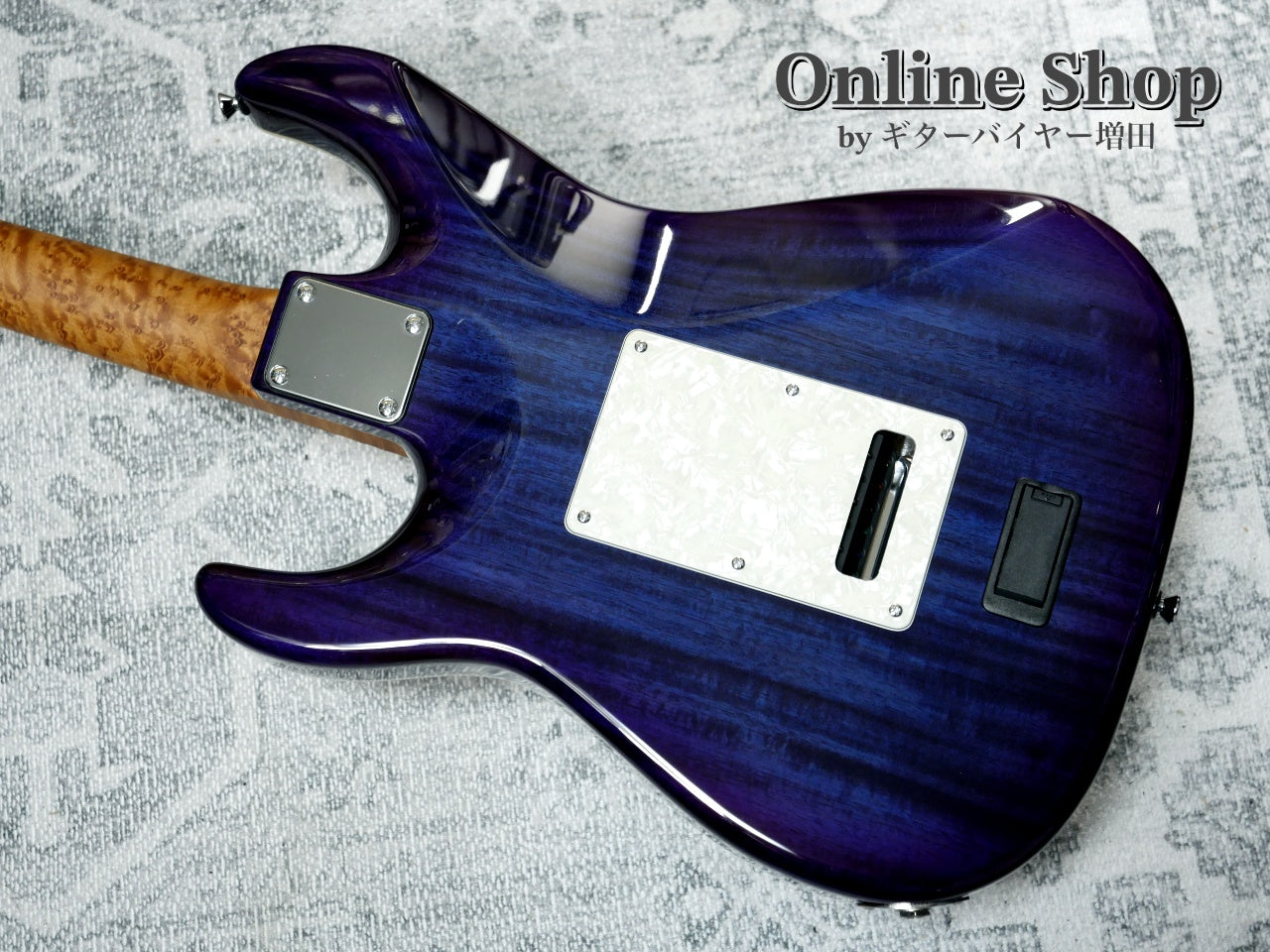 USED 2024 James Tyler USA Studio Elite QMT Blue / Purple Burst