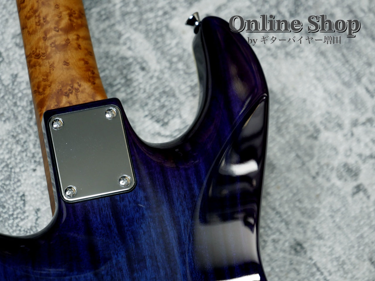 USED 2024 James Tyler USA Studio Elite QMT Blue / Purple Burst
