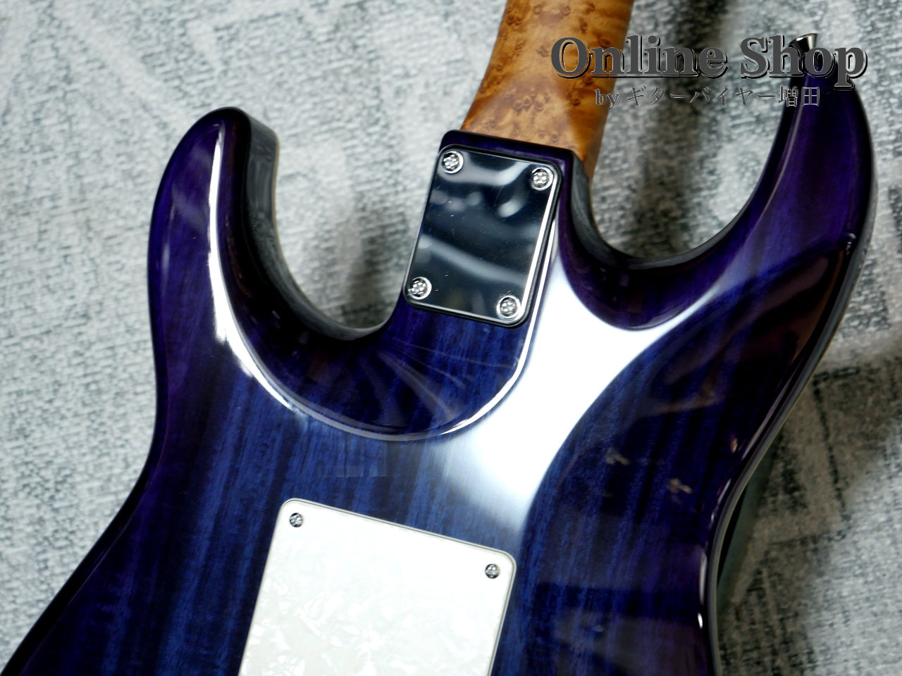 USED 2024 James Tyler USA Studio Elite QMT Blue / Purple Burst