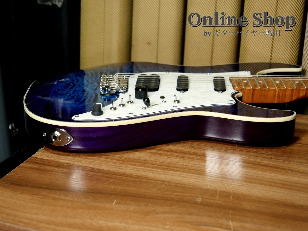 USED 2024 James Tyler USA Studio Elite QMT Blue / Purple Burst