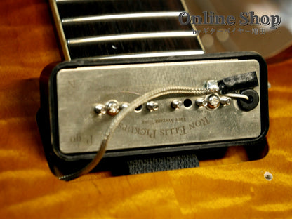 USED 2025 Novo Guitars "Dealer Limited" Chambered Serus P2 Light Distress Faded Tea Burst with Faded Cherry Back