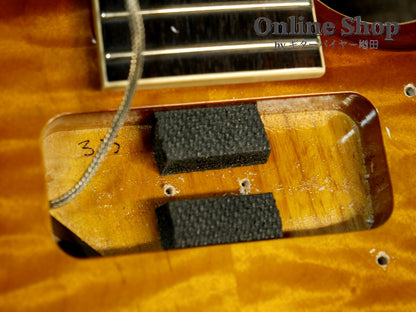 USED 2025 Novo Guitars "Dealer Limited" Chambered Serus P2 Light Distress Faded Tea Burst with Faded Cherry Back