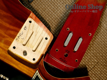 USED 2025 Novo Guitars "Dealer Limited" Chambered Serus P2 Light Distress Faded Tea Burst with Faded Cherry Back