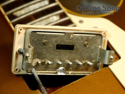 USED 1994 Gibson Custom Shop Historic Collection 1957 Les Paul Goldtop Reissue Antique Gold
