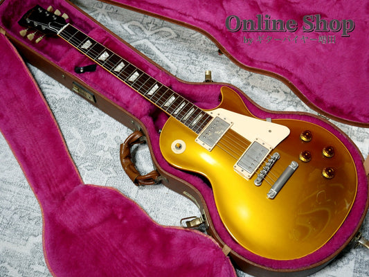 USED 1994 Gibson Custom Shop Historic Collection 1957 Les Paul Goldtop Reissue Antique Gold