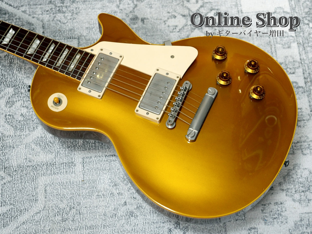 USED 1994 Gibson Custom Shop Historic Collection 1957 Les Paul Goldtop Reissue Antique Gold