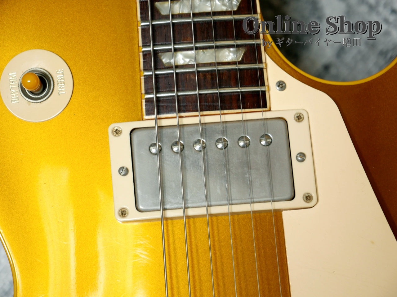 USED 1994 Gibson Custom Shop Historic Collection 1957 Les Paul Goldtop Reissue Antique Gold