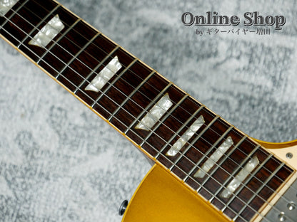 USED 1994 Gibson Custom Shop Historic Collection 1957 Les Paul Goldtop Reissue Antique Gold