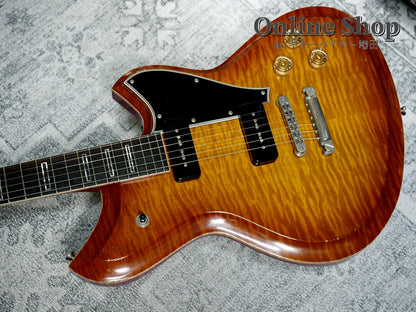 USED 2025 Novo Guitars "Dealer Limited" Chambered Serus P2 Light Distress Faded Tea Burst with Faded Cherry Back