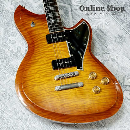 USED 2025 Novo Guitars "Dealer Limited" Chambered Serus P2 Light Distress Faded Tea Burst with Faded Cherry Back