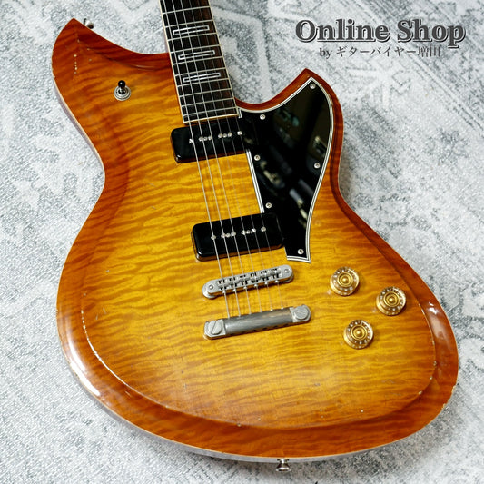 USED 2025 Novo Guitars "Dealer Limited" Chambered Serus P2 Light Distress Faded Tea Burst with Faded Cherry Back