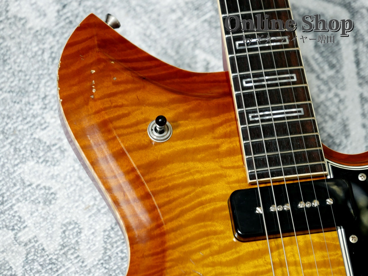 USED 2025 Novo Guitars "Dealer Limited" Chambered Serus P2 Light Distress Faded Tea Burst with Faded Cherry Back