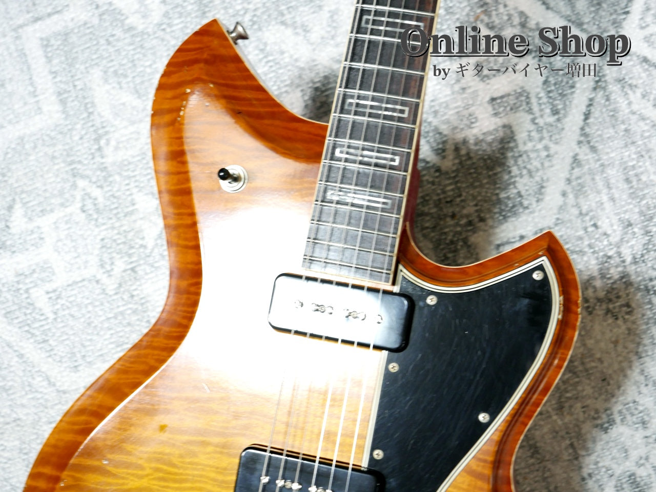 USED 2025 Novo Guitars "Dealer Limited" Chambered Serus P2 Light Distress Faded Tea Burst with Faded Cherry Back