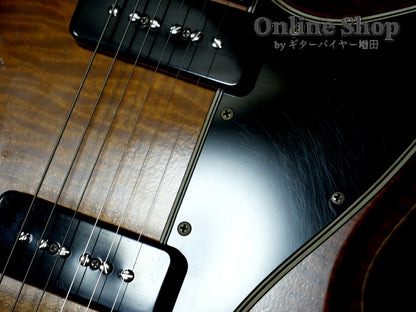 USED 2025 Novo Guitars "Dealer Limited" Chambered Serus P2 Light Distress Faded Tea Burst with Faded Cherry Back