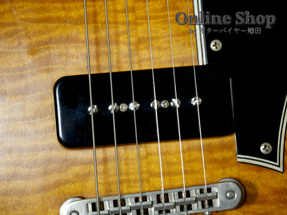 USED 2025 Novo Guitars "Dealer Limited" Chambered Serus P2 Light Distress Faded Tea Burst with Faded Cherry Back