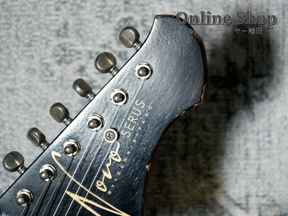 USED 2025 Novo Guitars "Dealer Limited" Chambered Serus P2 Light Distress Faded Tea Burst with Faded Cherry Back
