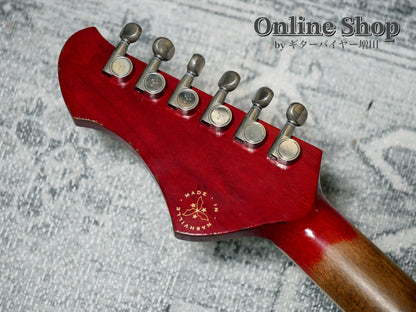 USED 2025 Novo Guitars "Dealer Limited" Chambered Serus P2 Light Distress Faded Tea Burst with Faded Cherry Back