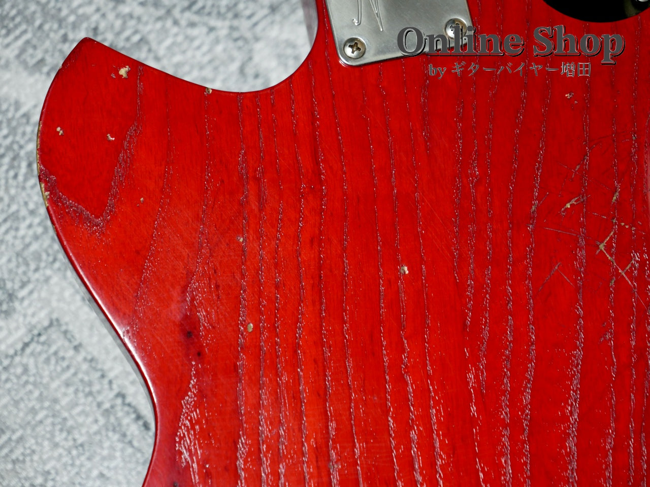 USED 2025 Novo Guitars "Dealer Limited" Chambered Serus P2 Light Distress Faded Tea Burst with Faded Cherry Back