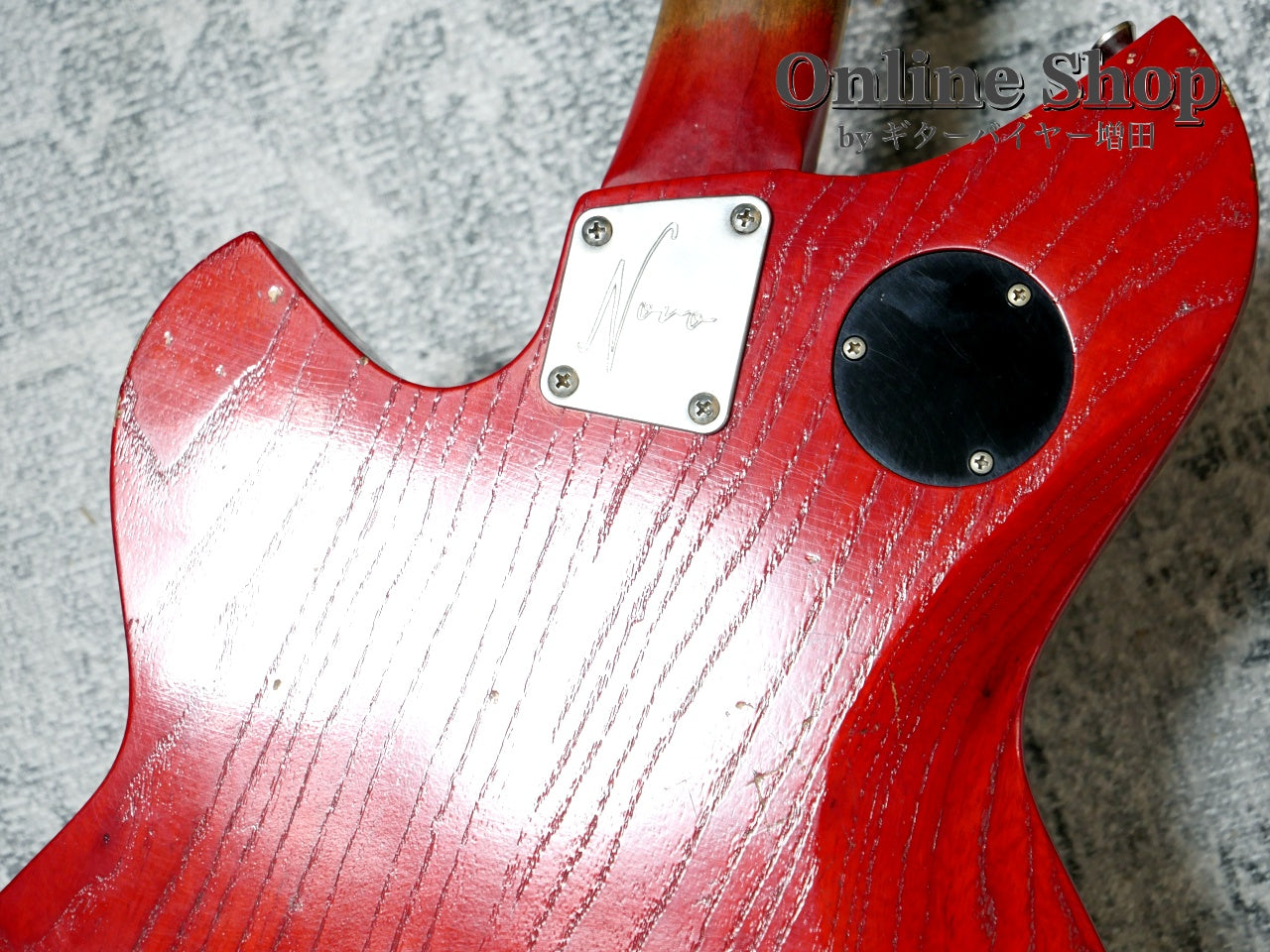 USED 2025 Novo Guitars "Dealer Limited" Chambered Serus P2 Light Distress Faded Tea Burst with Faded Cherry Back