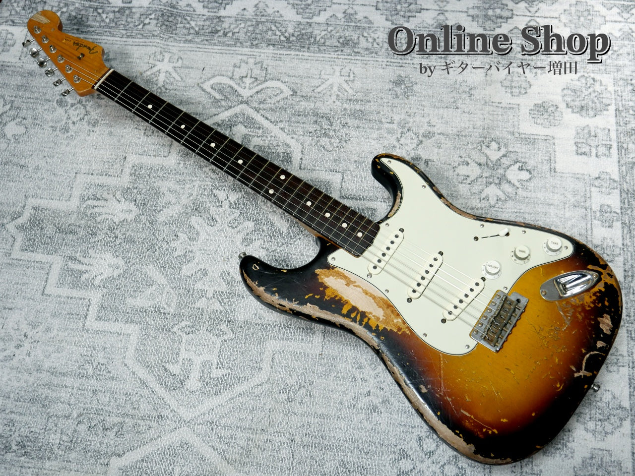 USED 2022 Fender Custom Shop MBS "Vincent Van Trigt" Mike McCready 1960 Stratocaster Faded 3-Color Sunburst