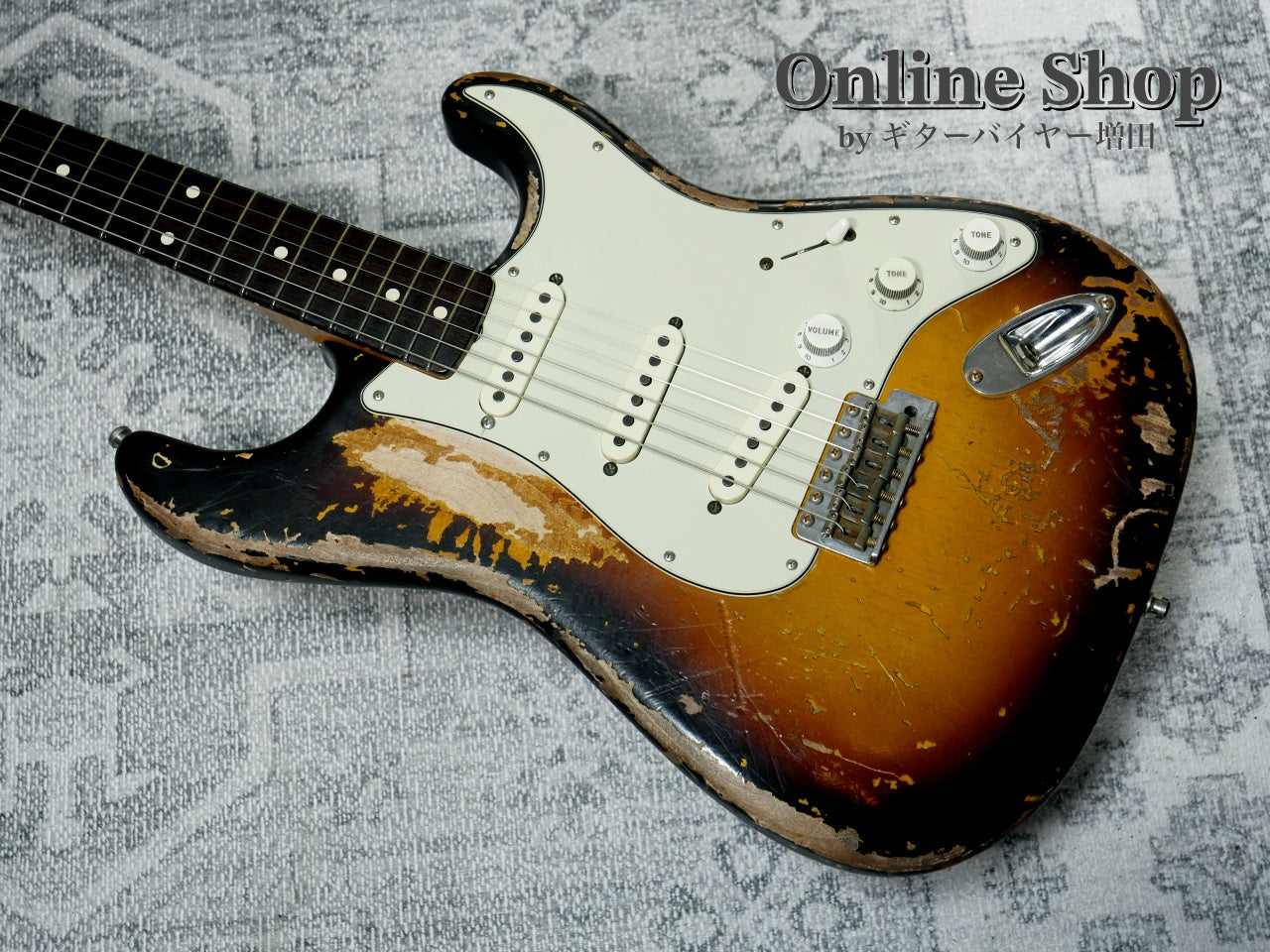 USED 2022 Fender Custom Shop MBS "Vincent Van Trigt" Mike McCready 1960 Stratocaster Faded 3-Color Sunburst