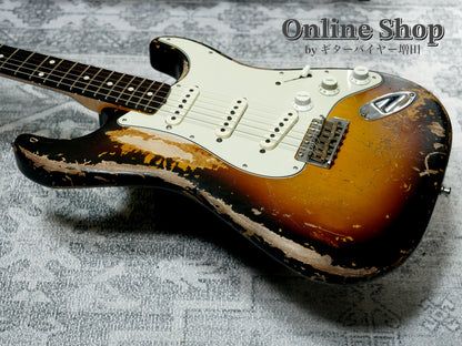 USED 2022 Fender Custom Shop MBS "Vincent Van Trigt" Mike McCready 1960 Stratocaster Faded 3-Color Sunburst
