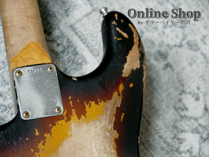 USED 2022 Fender Custom Shop MBS "Vincent Van Trigt" Mike McCready 1960 Stratocaster Faded 3-Color Sunburst