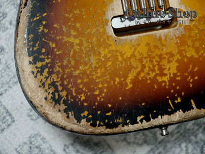 USED 2022 Fender Custom Shop MBS "Vincent Van Trigt" Mike McCready 1960 Stratocaster Faded 3-Color Sunburst