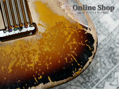USED 2022 Fender Custom Shop MBS "Vincent Van Trigt" Mike McCready 1960 Stratocaster Faded 3-Color Sunburst