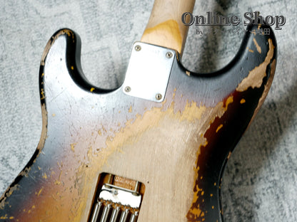 USED 2022 Fender Custom Shop MBS "Vincent Van Trigt" Mike McCready 1960 Stratocaster Faded 3-Color Sunburst