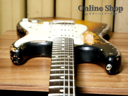 USED 2022 Fender Custom Shop MBS "Vincent Van Trigt" Mike McCready 1960 Stratocaster Faded 3-Color Sunburst