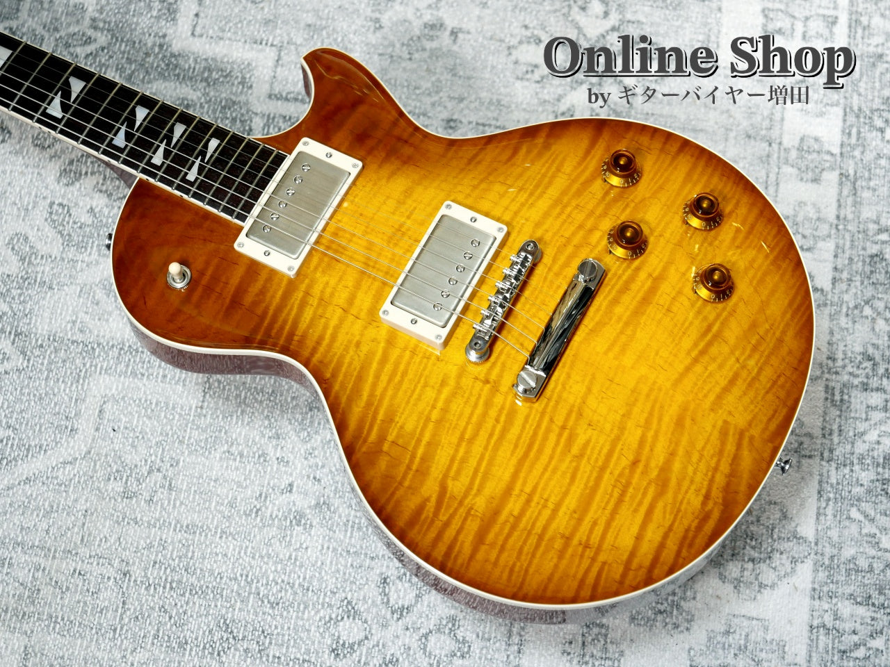 USED 2025 Saito Guitars 33Beyond Green Burst