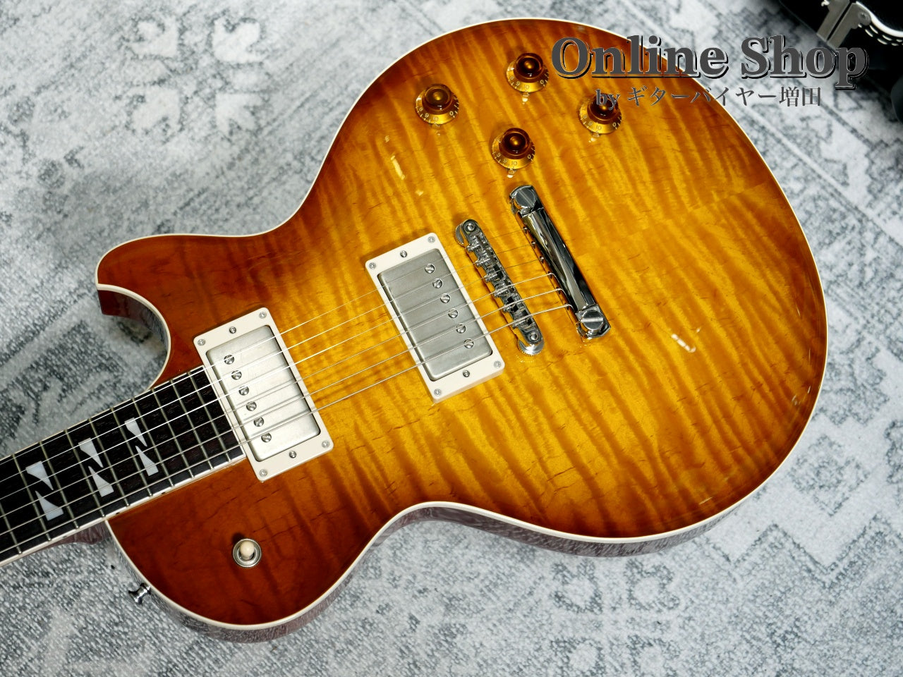 USED 2025 Saito Guitars 33Beyond Green Burst