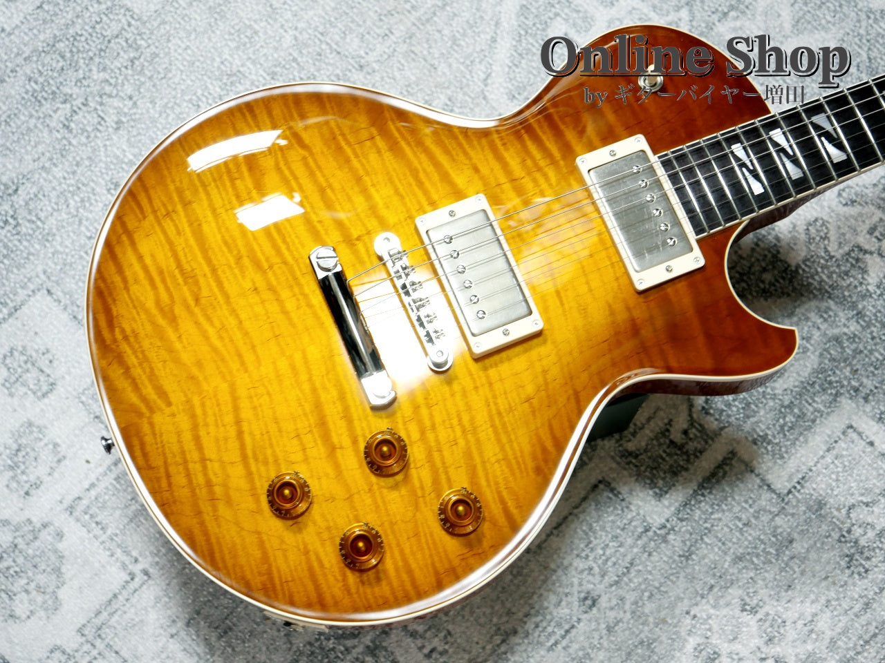 USED 2025 Saito Guitars 33Beyond Green Burst