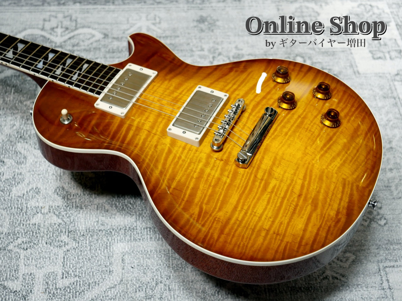 USED 2025 Saito Guitars 33Beyond Green Burst