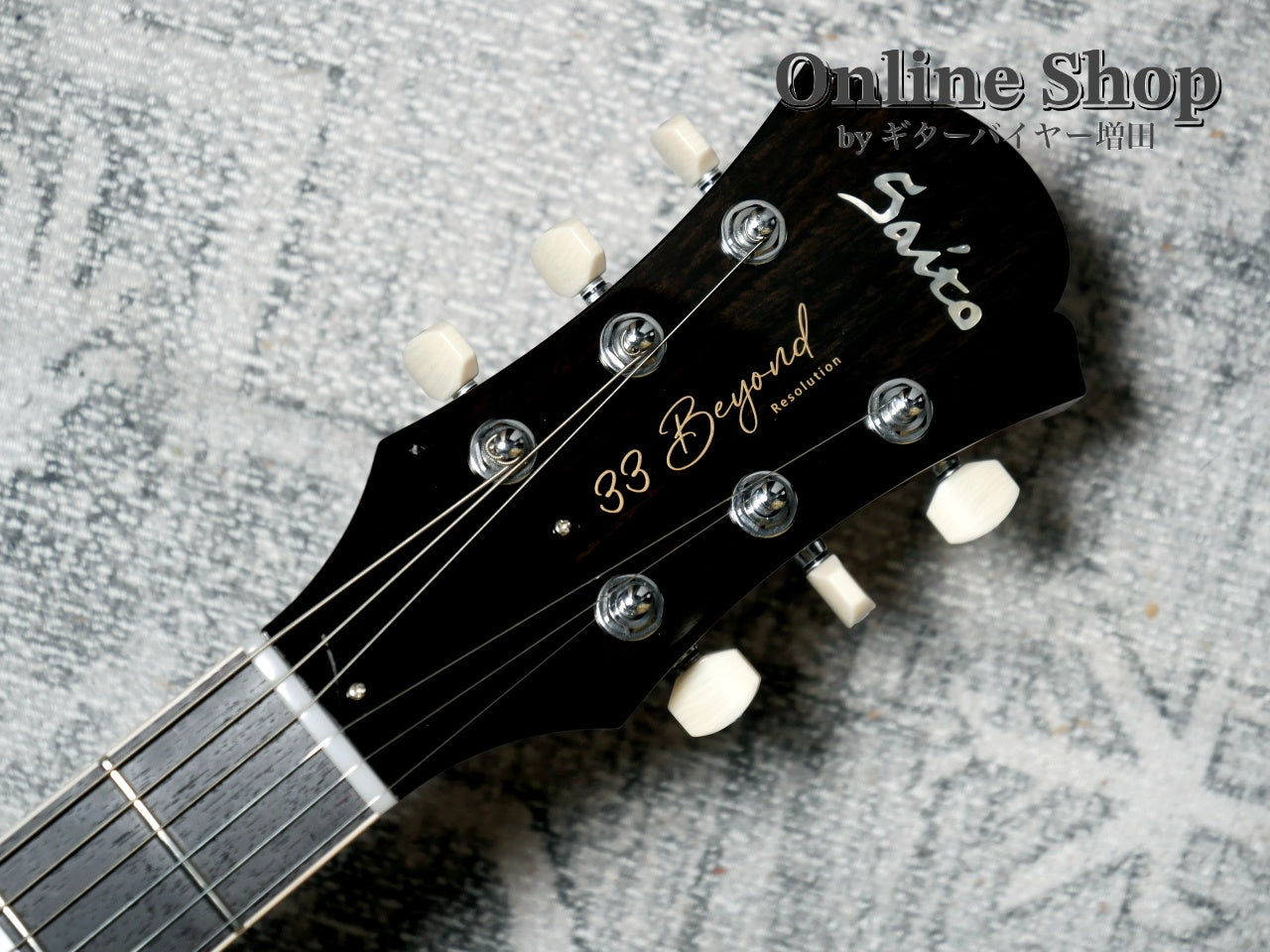 USED 2025 Saito Guitars 33Beyond Green Burst – ギターバイヤー増田