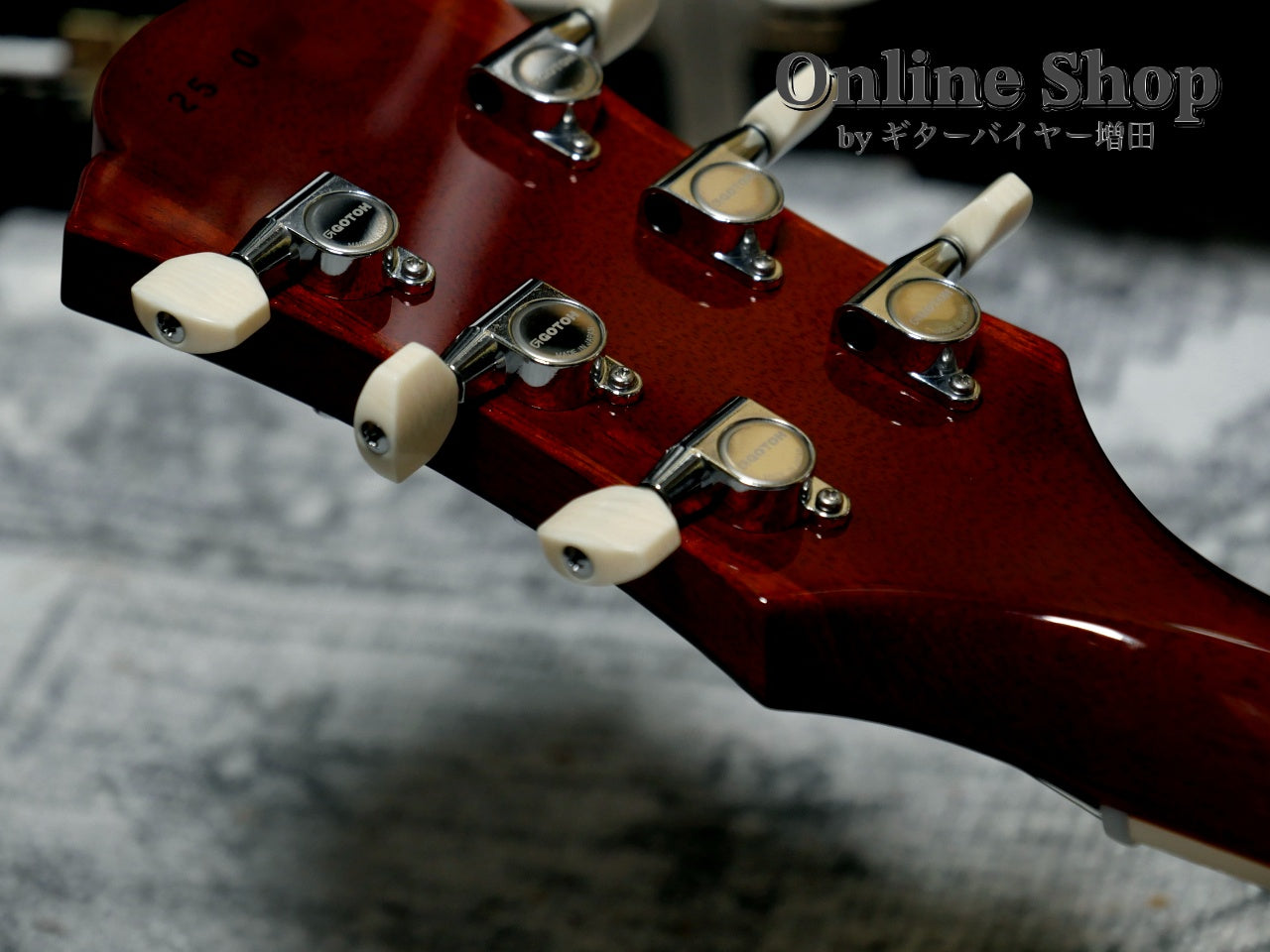USED 2025 Saito Guitars 33Beyond Green Burst