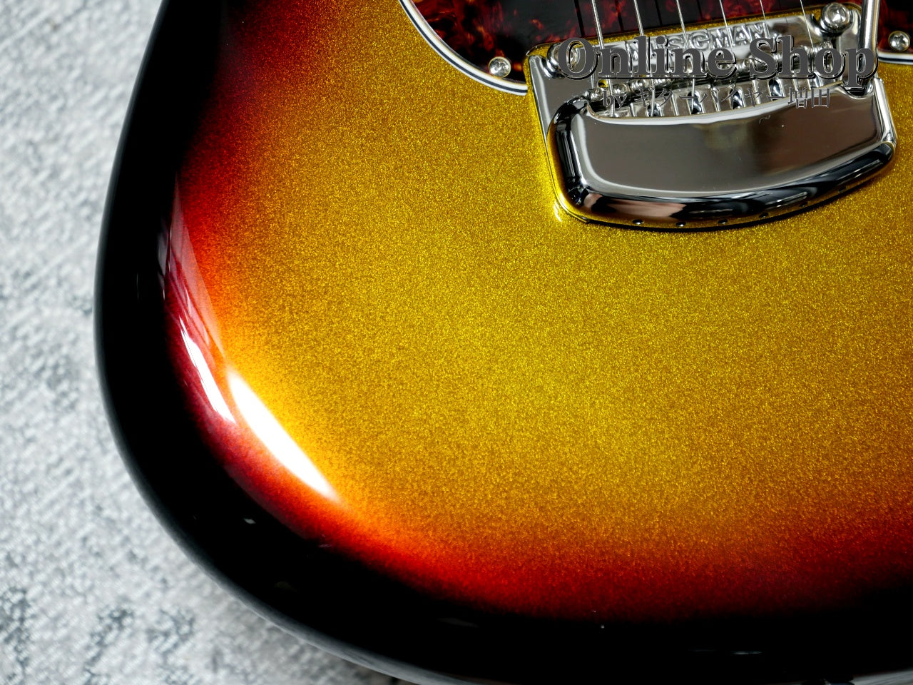 USED 2023 Musicman Cutlass HT SSS Trem Showtime Sunburst