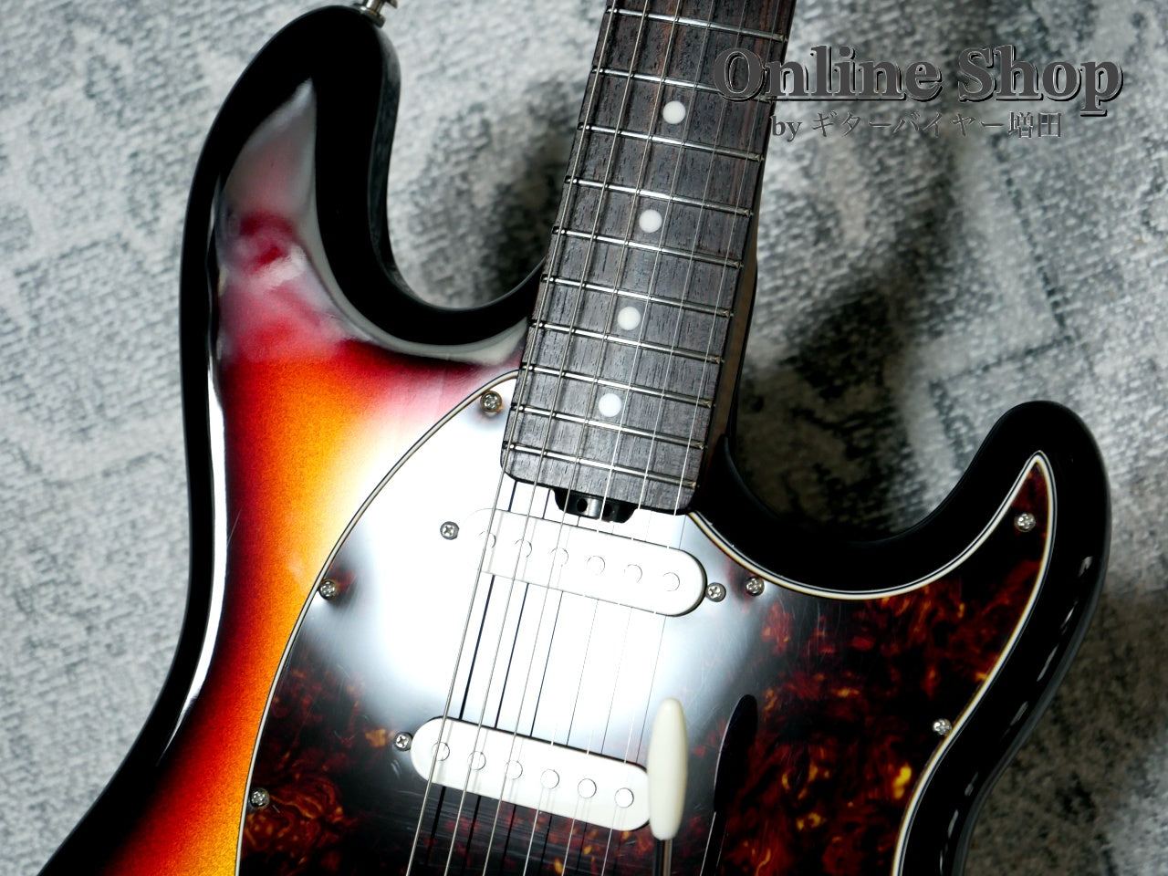 USED 2023 Musicman Cutlass HT SSS Trem Showtime Sunburst