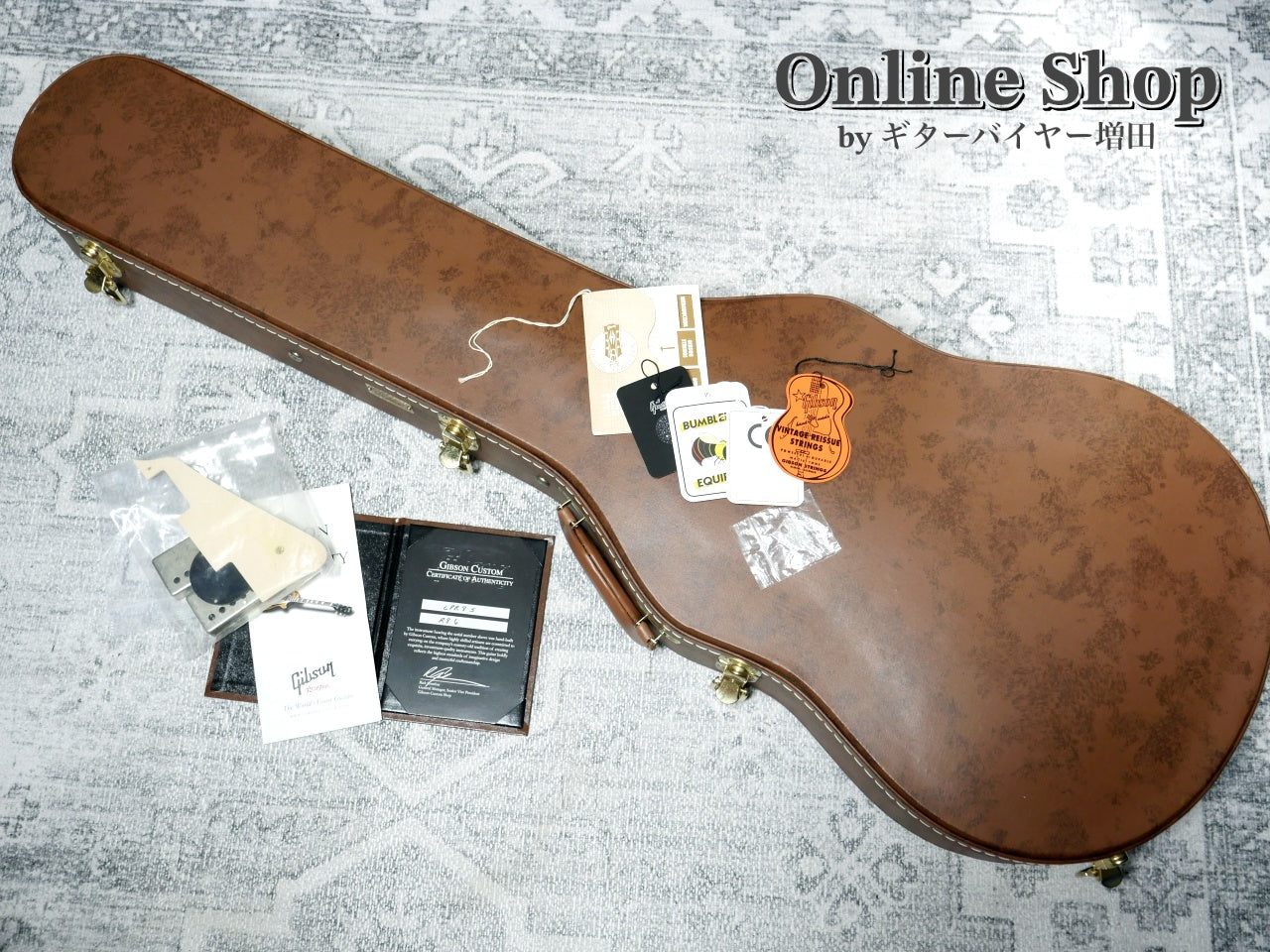 USED 2016 Gibson Custom Shop JAPAN LIMITED 1958 Les Paul Reissue "3pc Top" VOS Hudson Burst