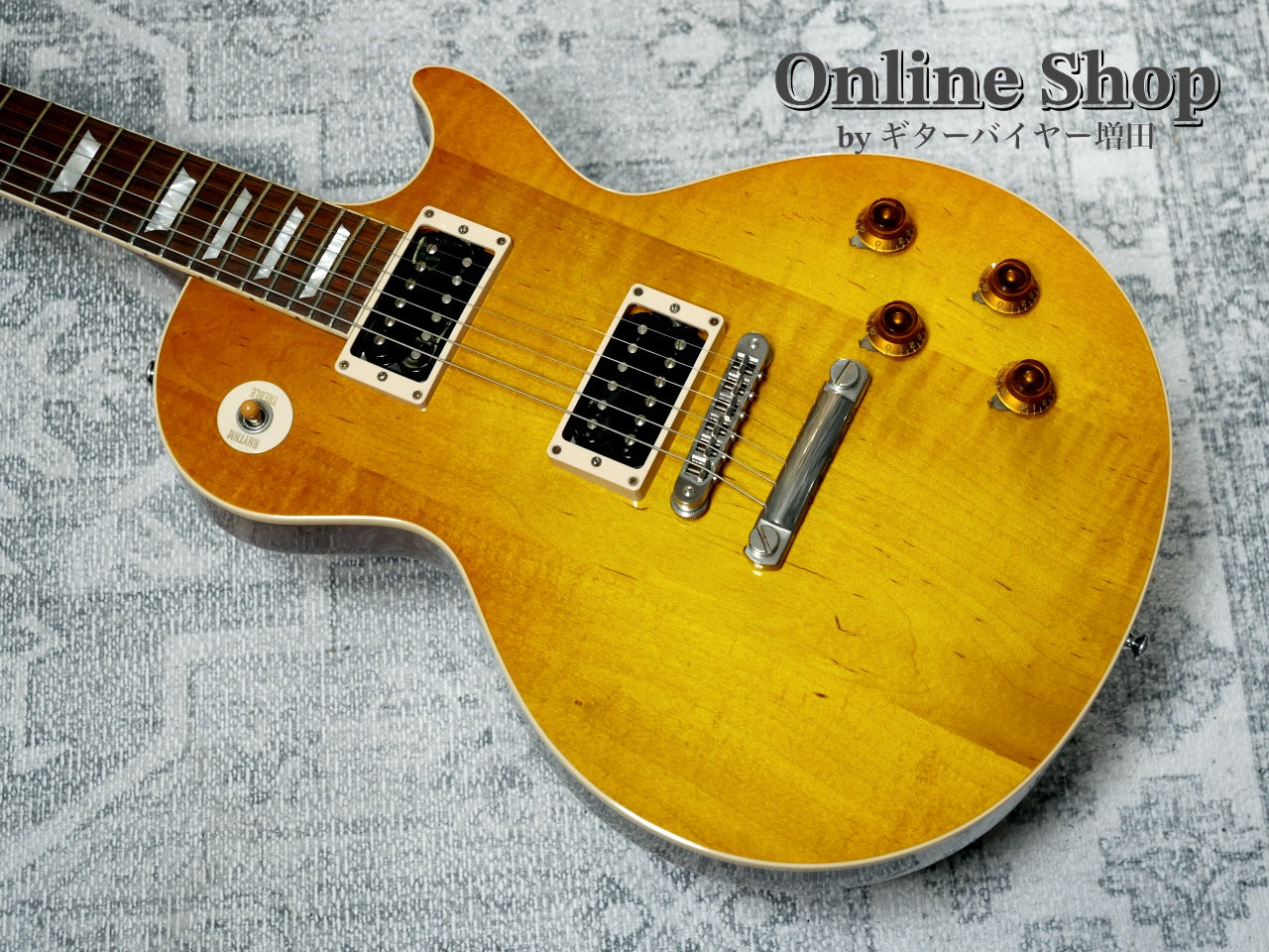 USED 2016 Gibson Custom Shop JAPAN LIMITED 1958 Les Paul Reissue "3pc Top" VOS Hudson Burst