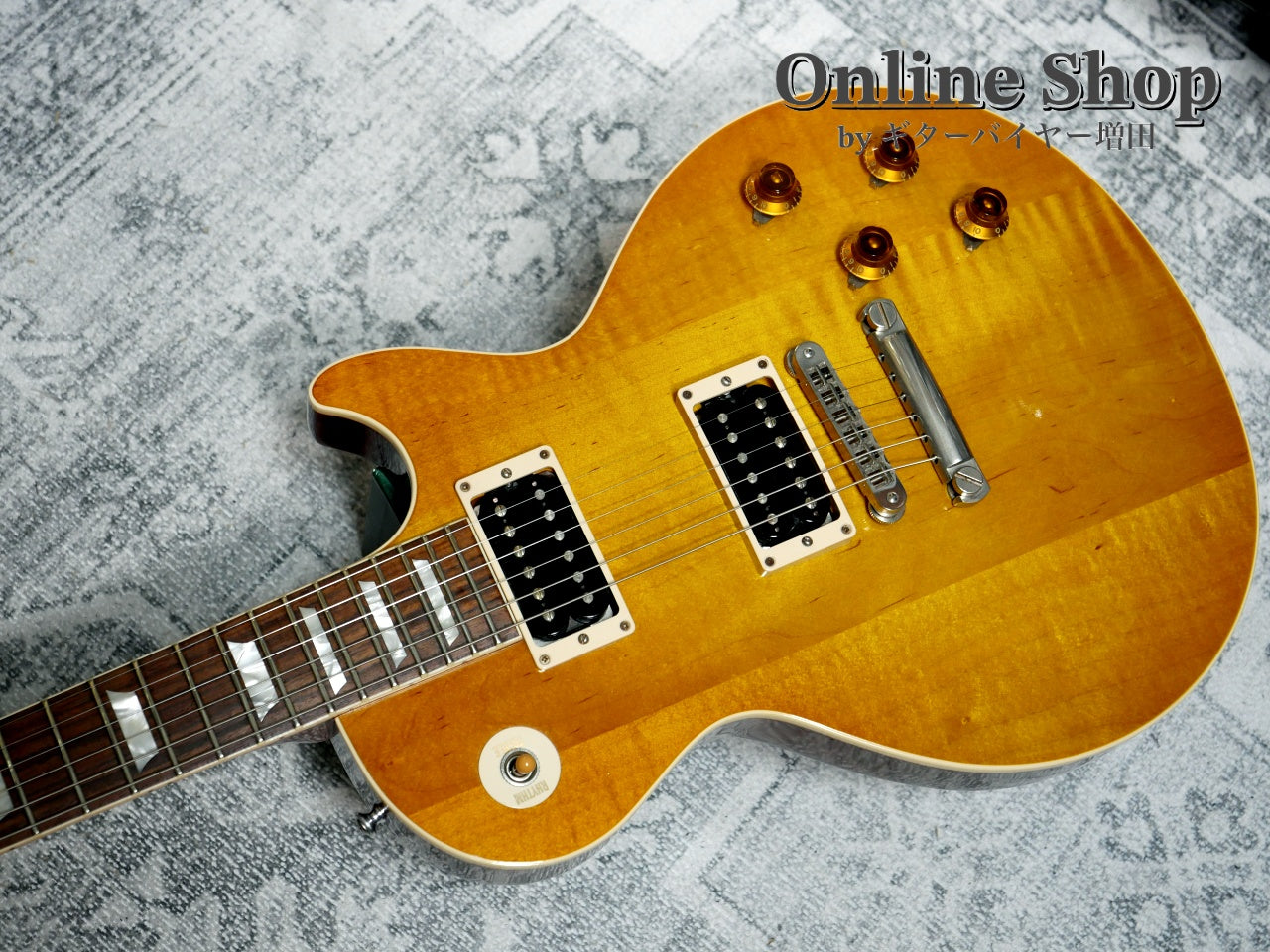 USED 2016 Gibson Custom Shop JAPAN LIMITED 1958 Les Paul Reissue "3pc Top" VOS Hudson Burst